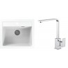 Set Alveus (dřez Atrox 30 White 11 + baterie Reno Chrom) Set Alveus (dřez Atrox 30 White 11 + baterie Reno Chrom)