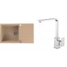Set Alveus (dřez Cadit 40 Beige 55 + baterie Reno Chrom) Set Alveus (dřez Cadit 40 Beige 55 + baterie Reno Chrom)
