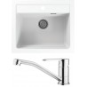 Set Alveus (dřez Atrox 30 White 11 + baterie Ruta Chrom) Set Alveus (dřez Atrox 30 White 11 + baterie Ruta Chrom)