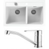 Set Alveus (dřez Atrox 50 White 11 + baterie Ruta Chrom) Set Alveus (dřez Atrox 50 White 11 + baterie Ruta Chrom)