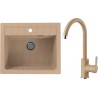 Set Alveus (dřez Atrox 30 Beige 55 + baterie Tonia Beige 55) Set Alveus (dřez Atrox 30 Beige 55 + baterie Tonia Beige 55)